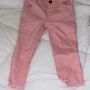 Pink jeans